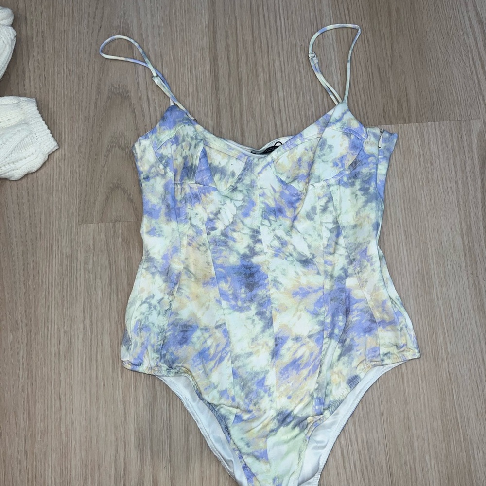 Zara Pastel Tie-Dye Camisole - Picture 2 of 5